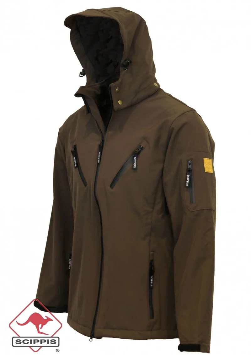 Scippis Yalata Damesjas – Stijlvolle Softshell Jas met Taillering