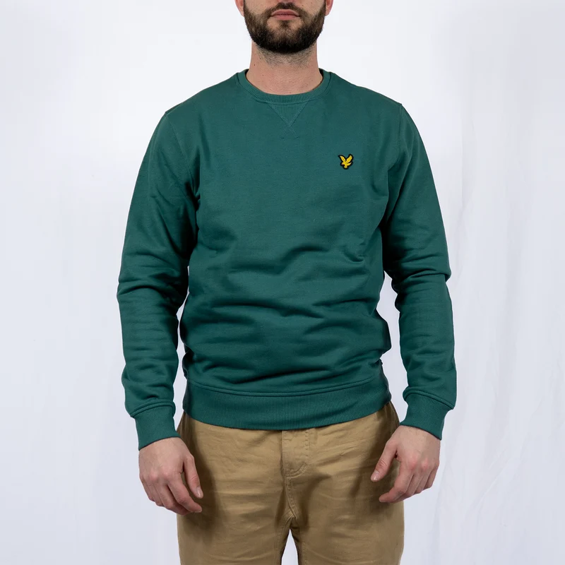 Crew neck sweatshirt - everglade