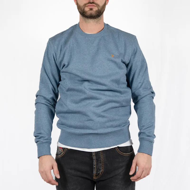 Tim new crew - 401 blue tide marl