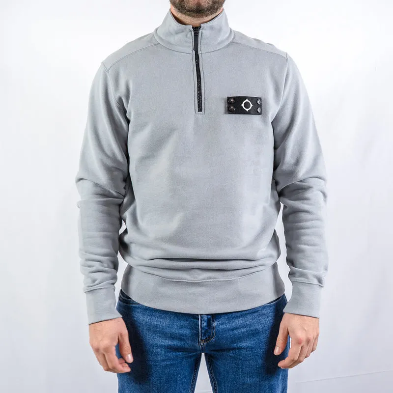 Neo quarter zip sweat - battleship