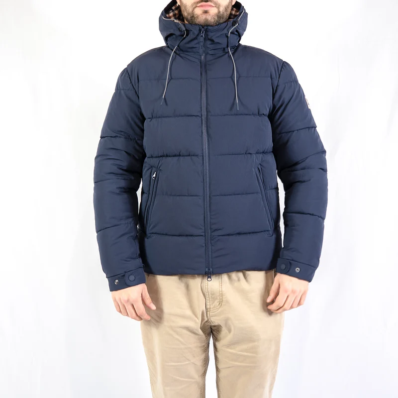 Hooded puffer - navy