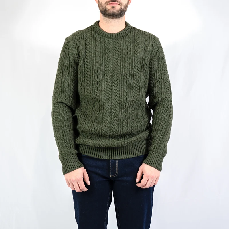 Lowfen cable crew - olive