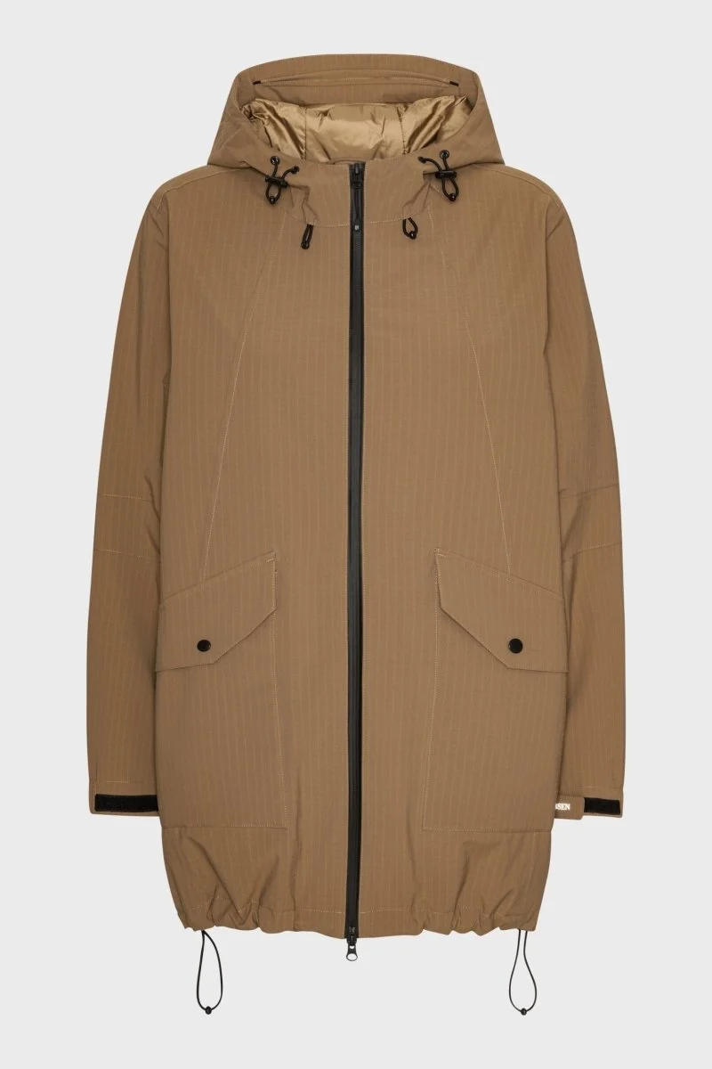 Korte winterjas THERMAL09 | Mocca