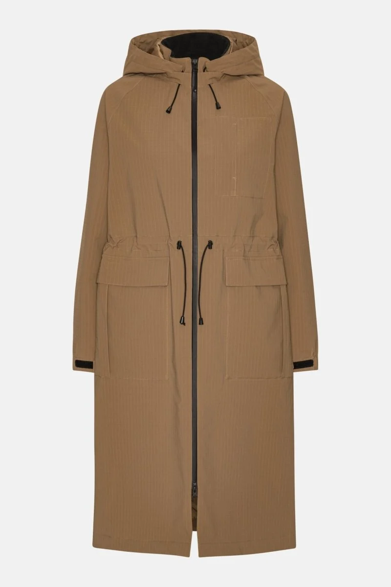 Lange winterparka THERMAL01 | Mocca