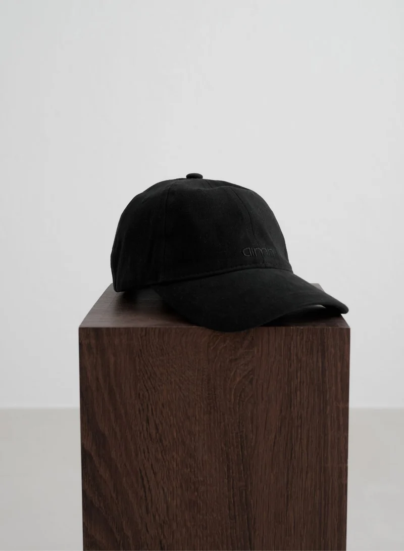 Black Small Logo Cap