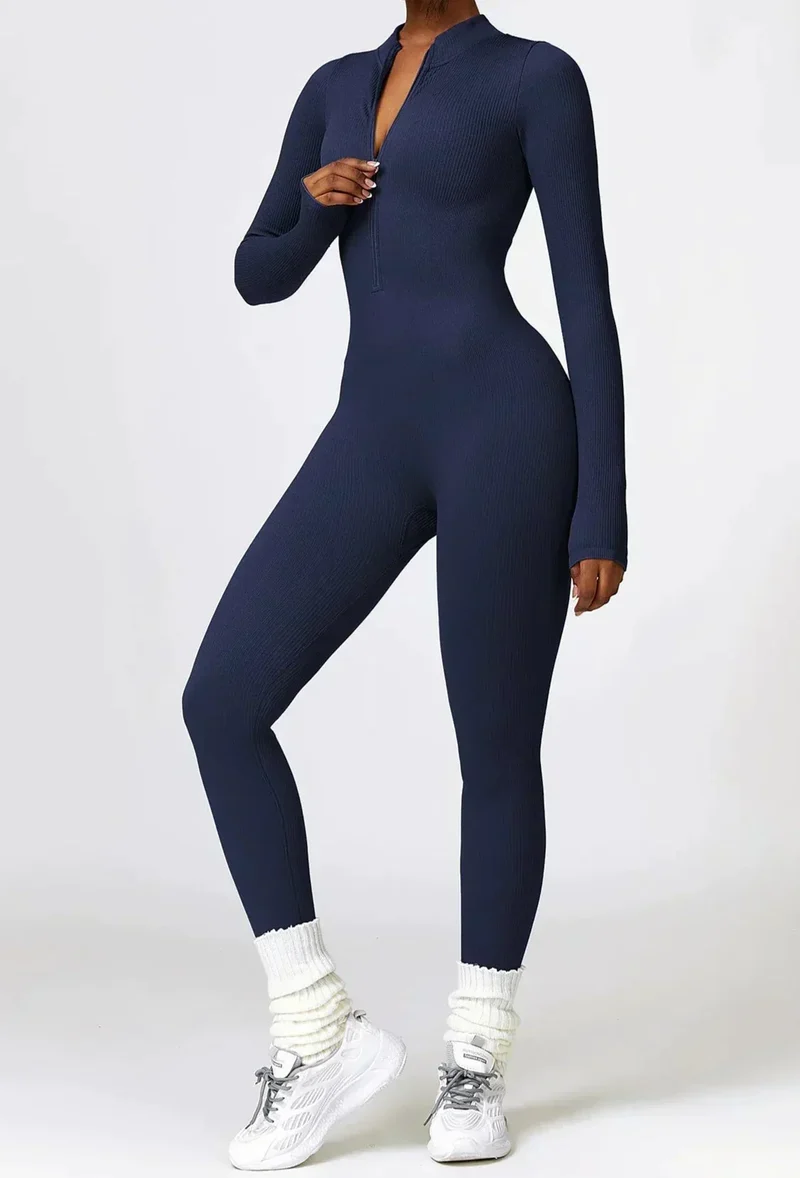 Athlora | Naadloze Fit Aktiver Jumpsuit