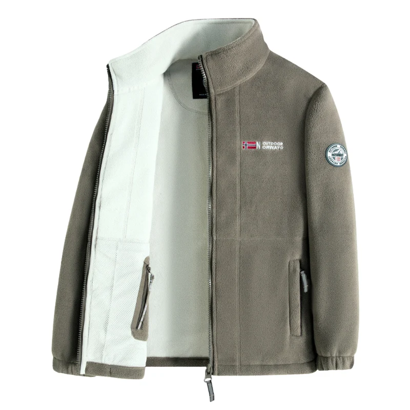 Fleece Jas – Lichtgewicht – Met Rits – Voor Buitenactiviteiten