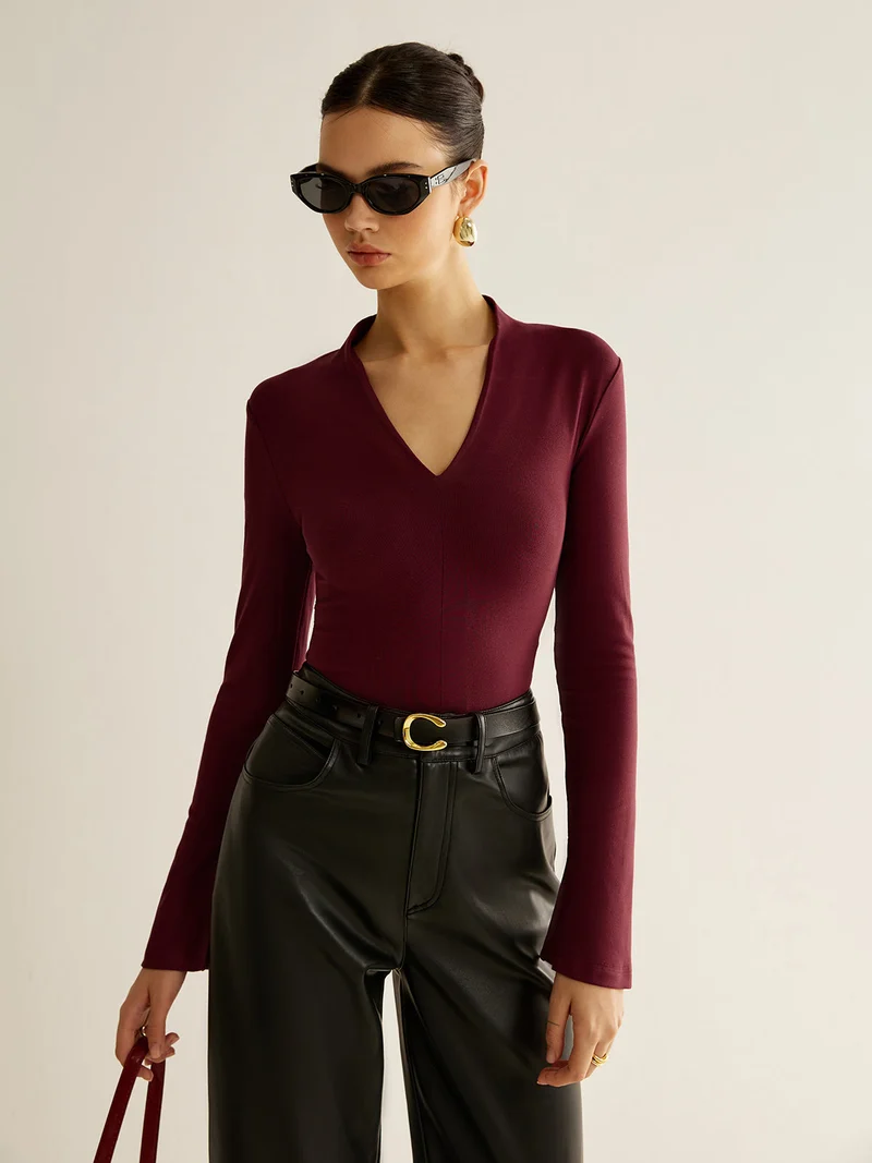 Carol | V-hals Top