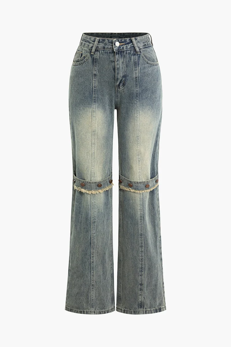 Louisa | Retro Denim met Hoge Taille