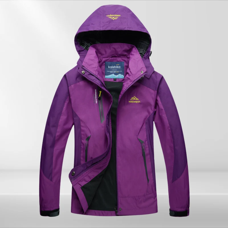 Wandeljas voor dames – Waterdicht – Verstelbare capuchon – Voor outdoor activiteiten