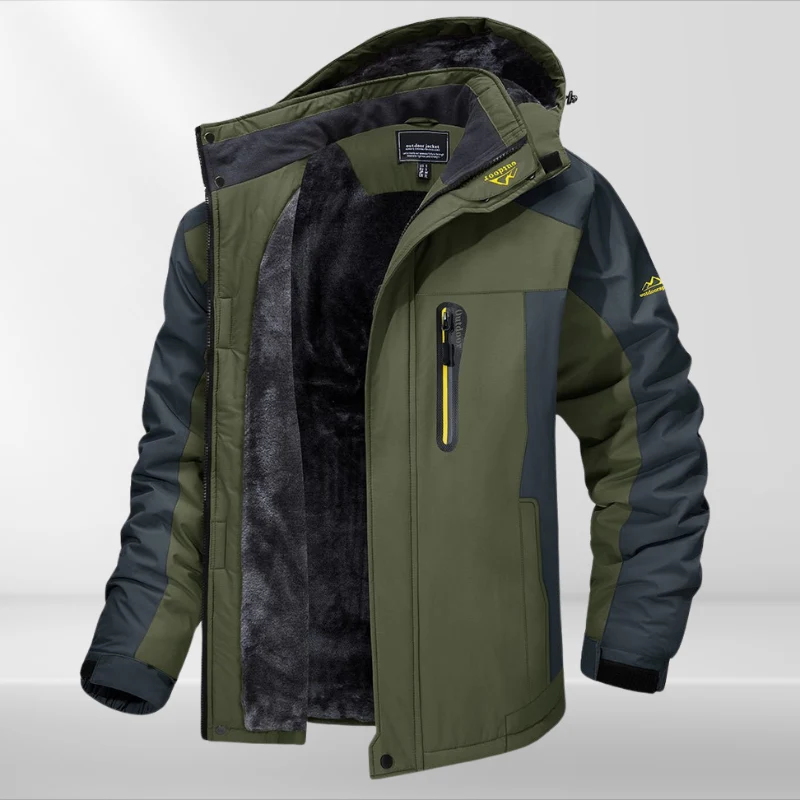 Winterjas voor Heren – Waterdicht en Warm – Met Capuchon
