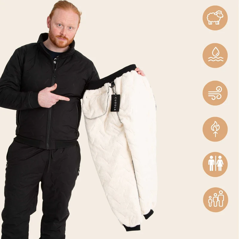 Fleece Draagbroek – Ultra-Zacht en Ademend – Voor Alle Seizoenen