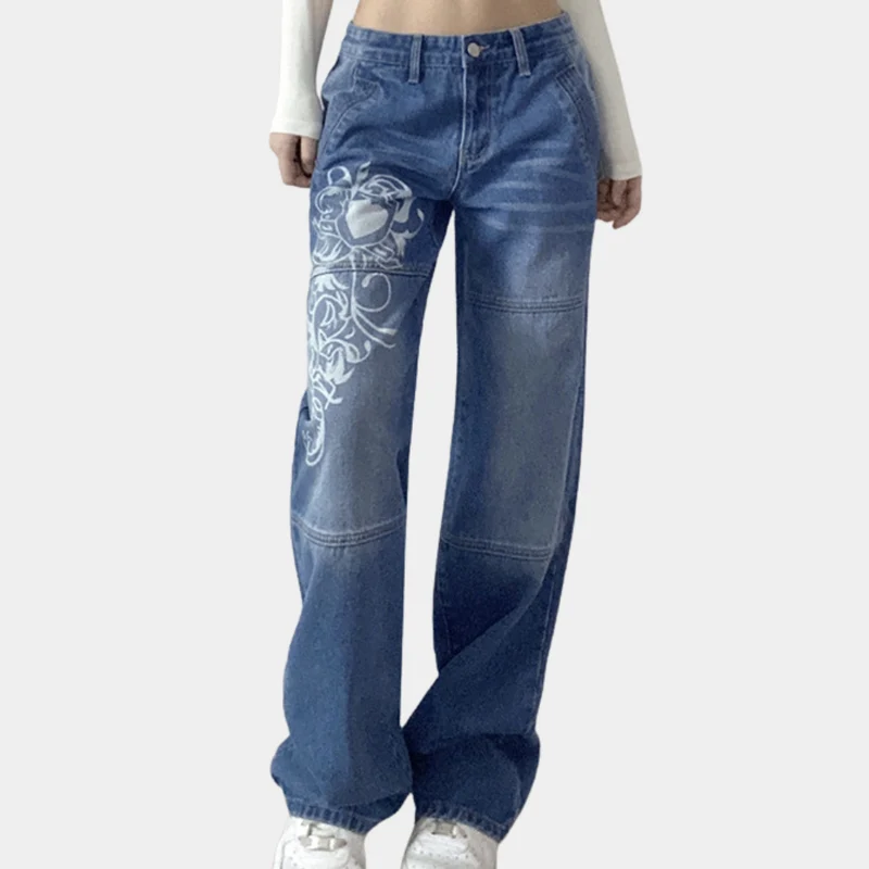Aurora™ Dames Wide Leg Jeans
