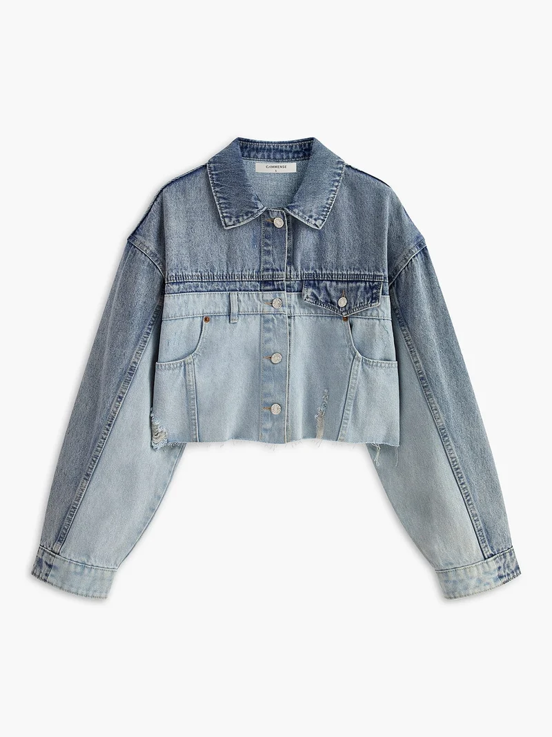 Mila | Cropped Jeansjack – De perfecte mix van casual en stijl