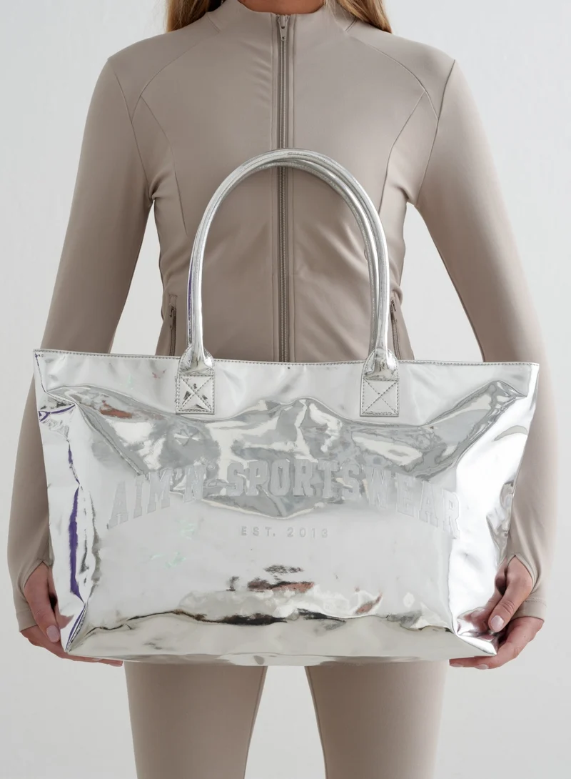 Chrome Tote Bag