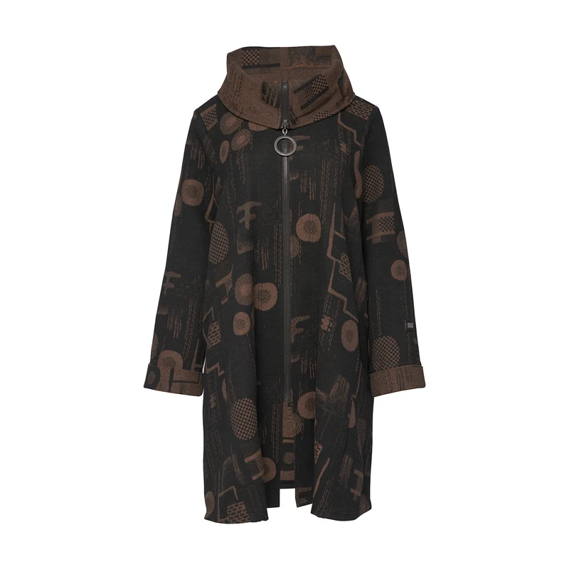 E-Avantgarde - Swagger coat 15323-77 - Brown