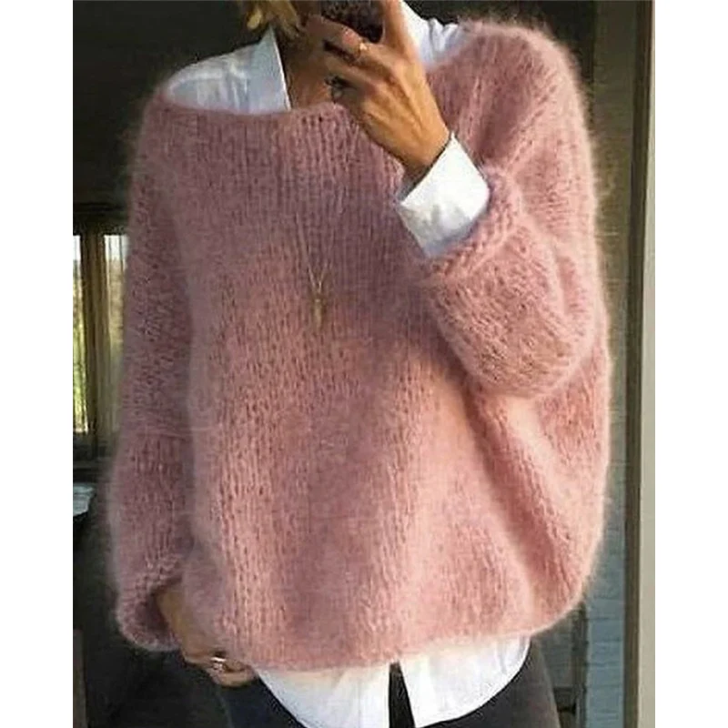 Camille Gebreide Damespullover – Elegant Comfort met Moderne Pasvorm