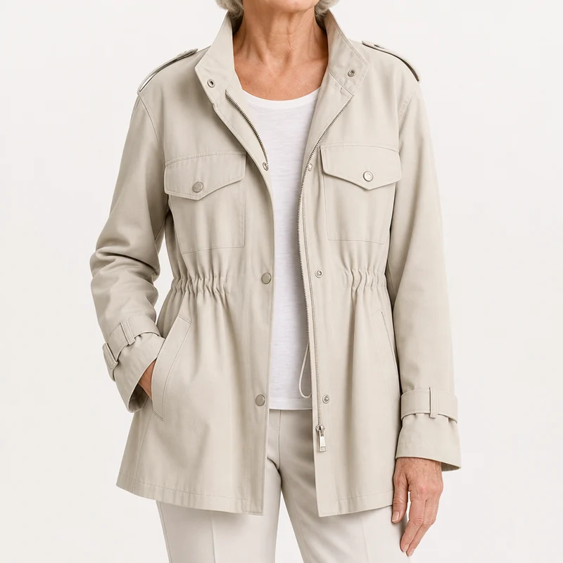 Bodil | Ademend Waterafstotend Trenchcoat