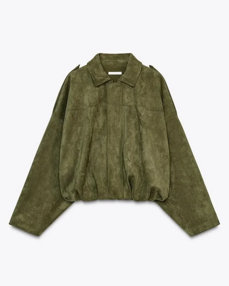 Dames Oversized Jas met Moderne City-Chic Uitstraling