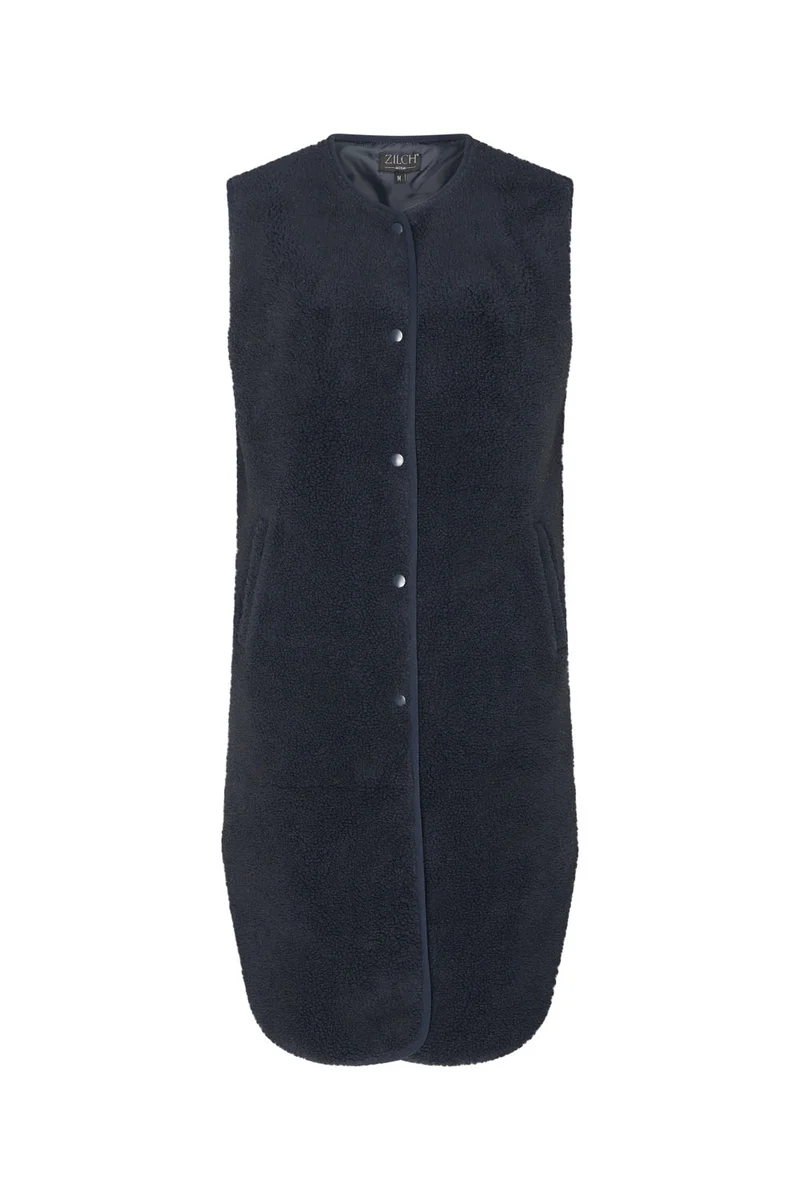 Zilch Vest Long Navy