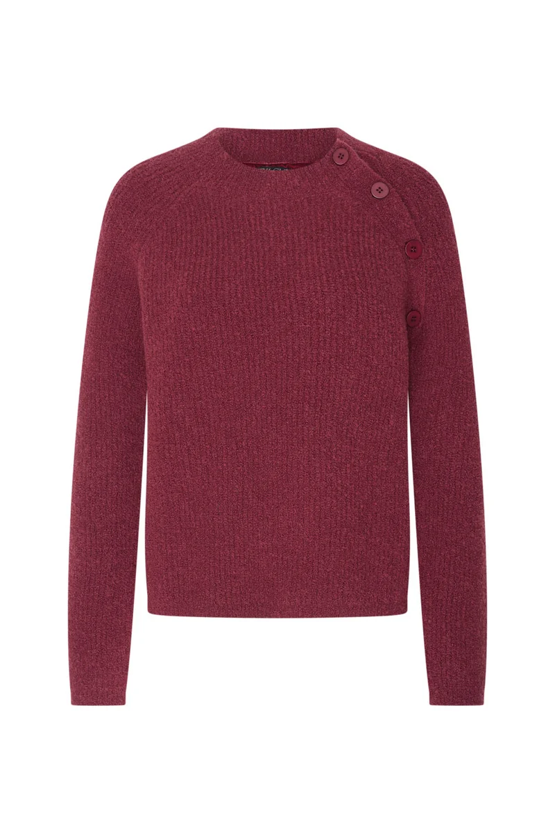 Zilch sweater buttons Mahogany