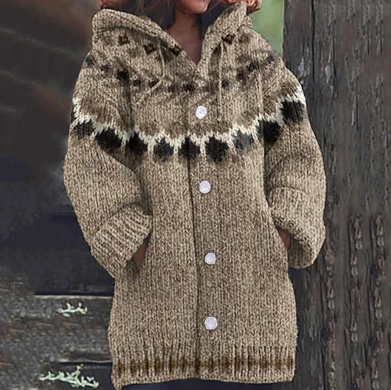 Dames Lang Vest met Capuchon: Warm & Stijlvol voor Koude Dagen