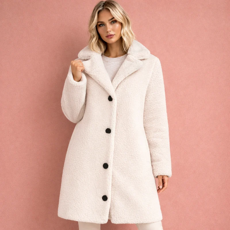 Dames Elegante Warme Winterjas | Comfort & Stijl