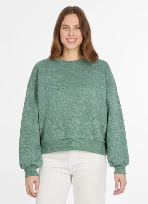 Ragwear wuss print Sweatshirt dusty green