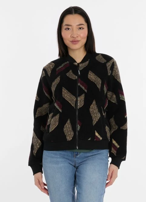 Ragwear cairro print Sweatshirt black