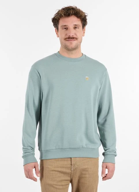 Ragwear rayu emb Sweatshirt stone blue