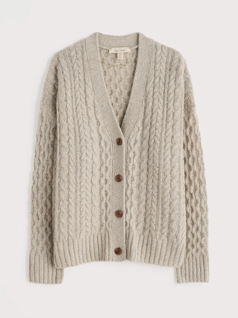 Seasalt Cornwall Newlyn Cardigan Aran