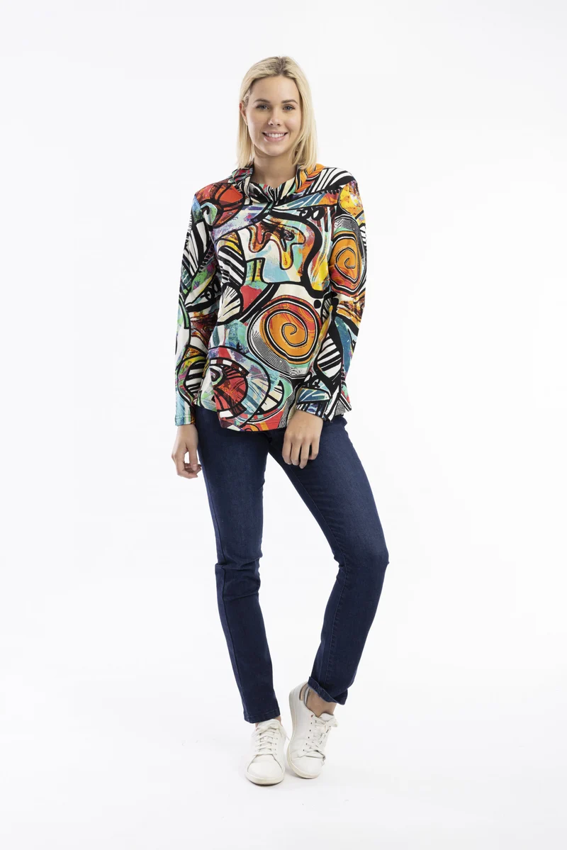 ORIENTIQUE - Jailhous Rock Top Cowl