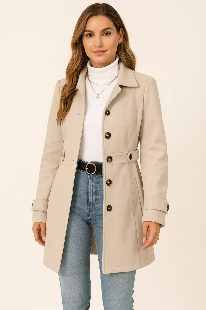 Esmee | Klassieke Trenchcoat voor Dames
