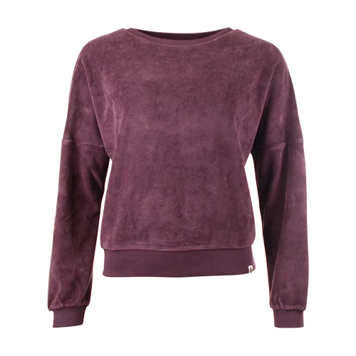 Chills and Fever sweater lima velvet plum perfect