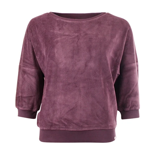 Chills and Fever shirt sweater sybille velvet plum perfect