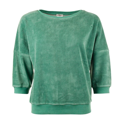 Chills and Fever shirt sweater sybille velvet fir