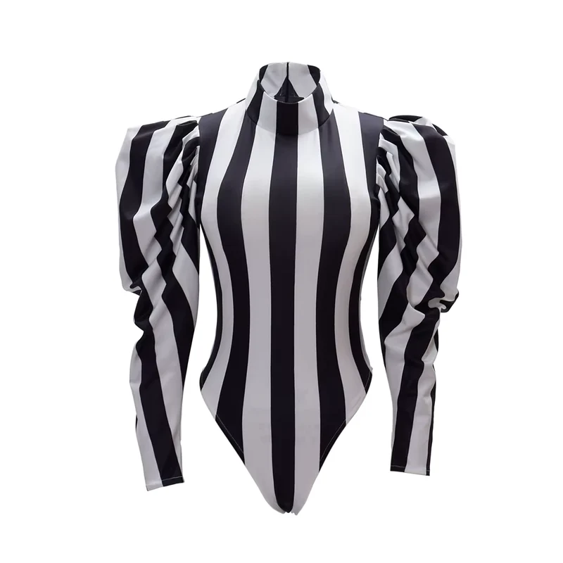 Dames Jumpsuit Feestelijk met Victoriaanse Strepen