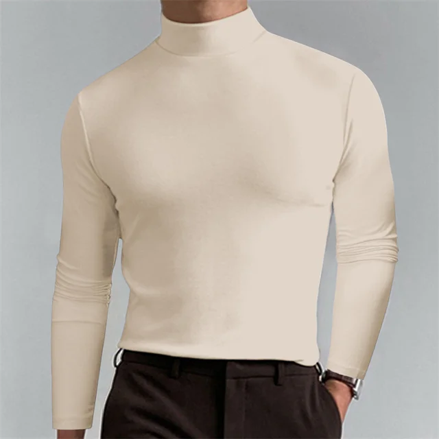 Milo Slim Fit Coltrui Heren | Lange Mouw