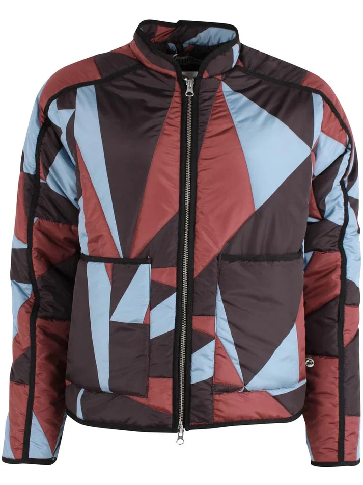 Danefae danemaple thermo jacket dark brick triangulate