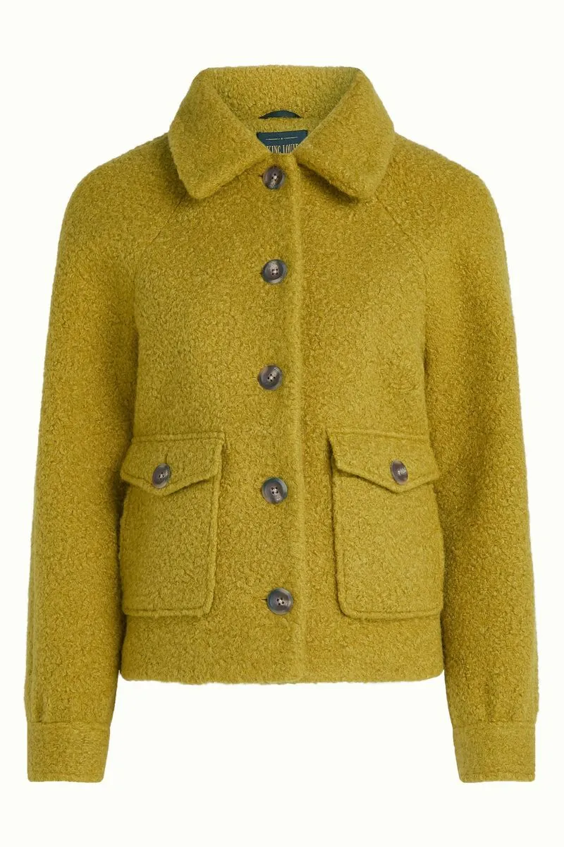 King Louie Sylvie Jacket Chopsui Curry Yellow