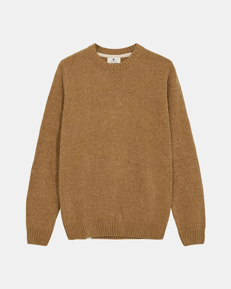 Anerkjendt Aksune chenille knit Golden Brown