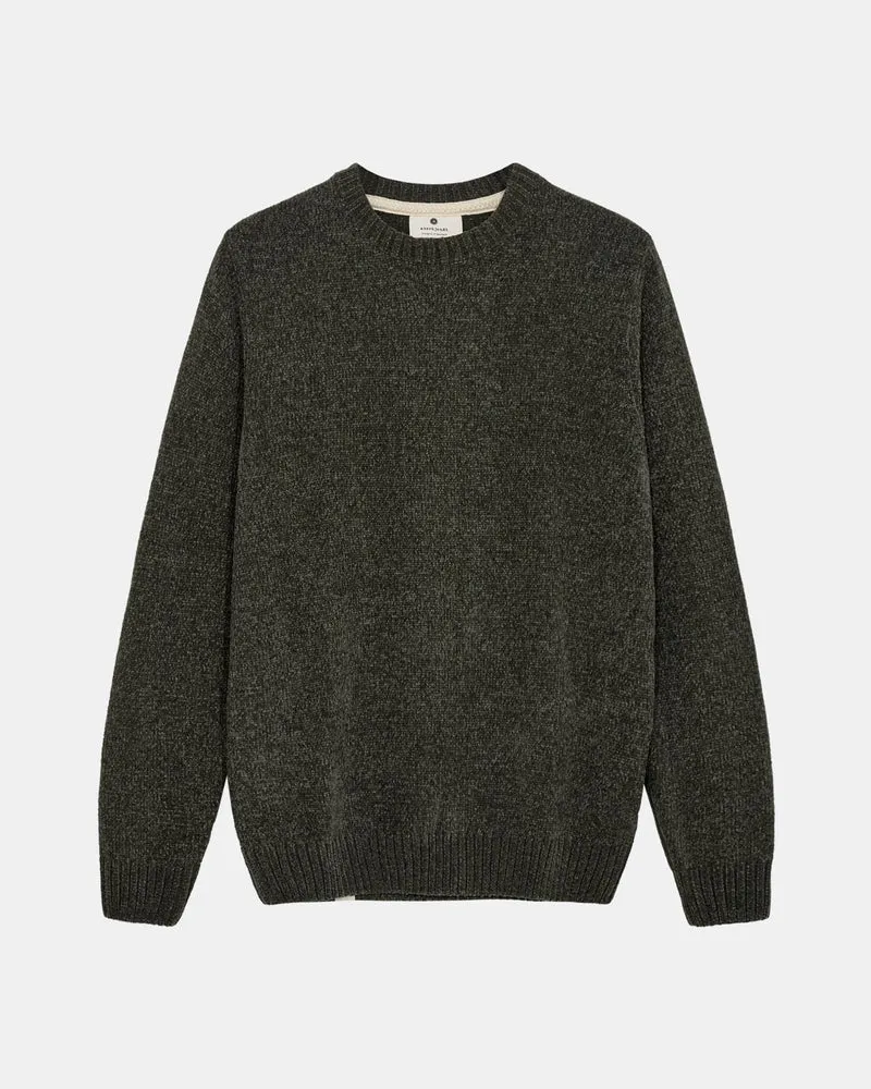Anerkjendt Aksune chenille knit Forest night