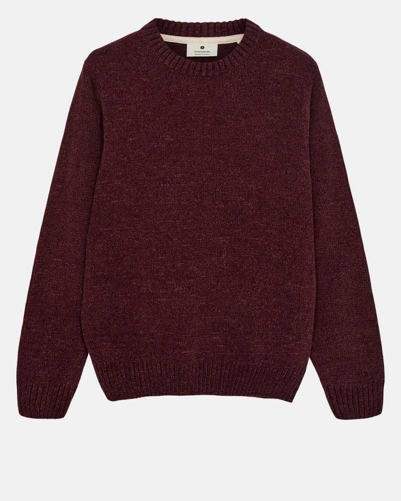 Anerkjendt Aksune chenille knit port royal