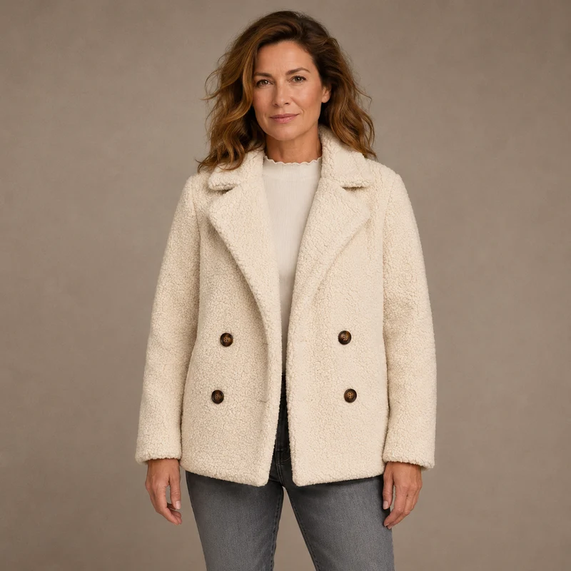 Xalviere | Anelia Teddy Jas Warm en Zacht Dames
