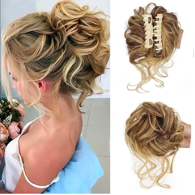 CurlyBun: Direct Gelockt Knot Haar Klem