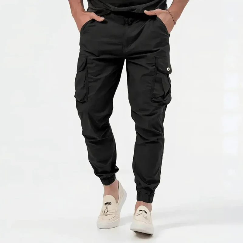Comfort Cargo Joggers van Katoen met Stretch