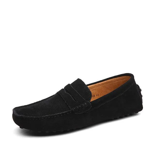 Suède Instap Loafers voor Heren – Tijdloze Klasse