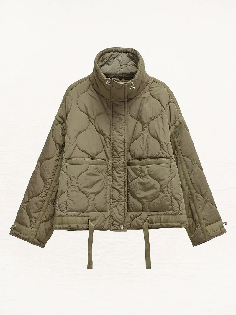 Noëlle - Gewatteerde Jas Dames | Quilt jas Vrouw | Stijlvolle Herfstjas