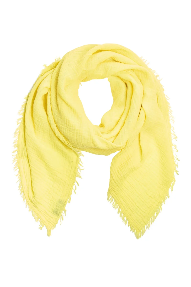 Zilch scarf lemon