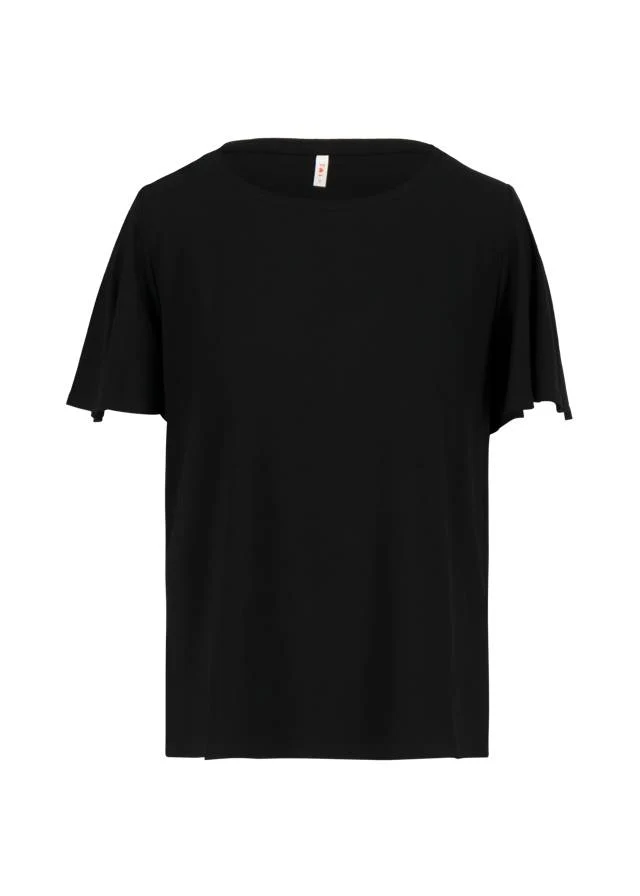 Blutsgeschwister top bella farfalla crew raven black